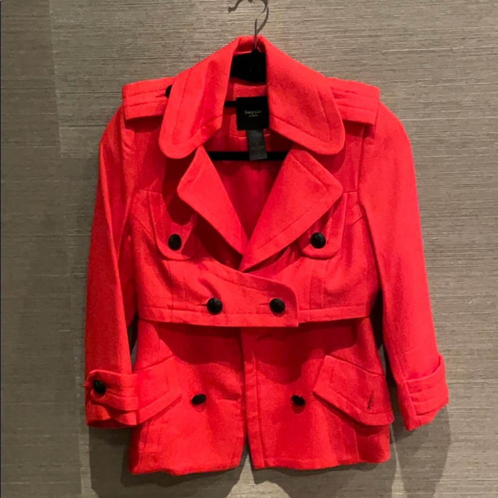 Smythe cropped sleeve blazer